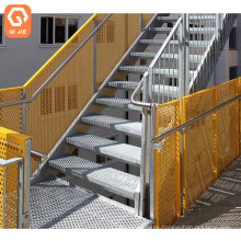 ASTM E674 Standard perforated metal stair railing with USA standard for building decoration